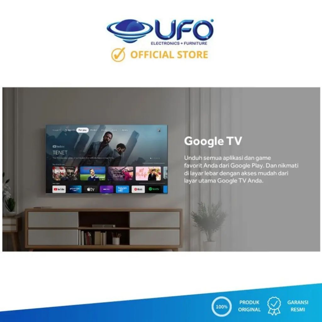 TV LED AQUA 32 INCH / 32" INCH GOOGLE TV ANDROID SMART TV HDR