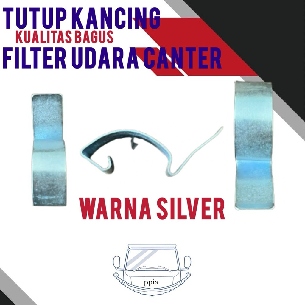 klem panci filter udara canter kualitas bagus (harga perbiji) / kcancingan tutup panci filter udara 