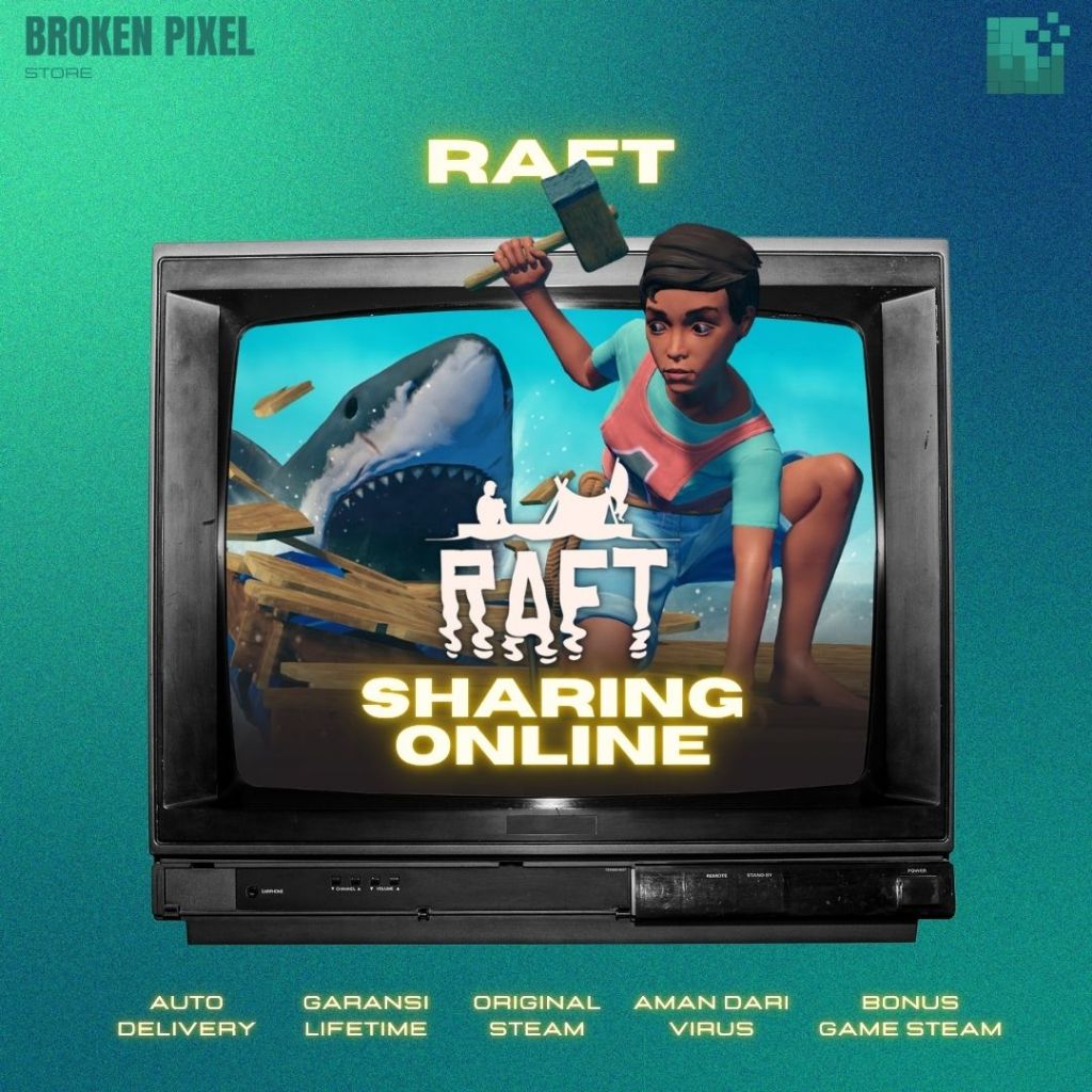 [BONUS GAME STEAM] Raft / AUTO DELIVERY / STEAM / Game PC / Games Computer / Original Steam Download