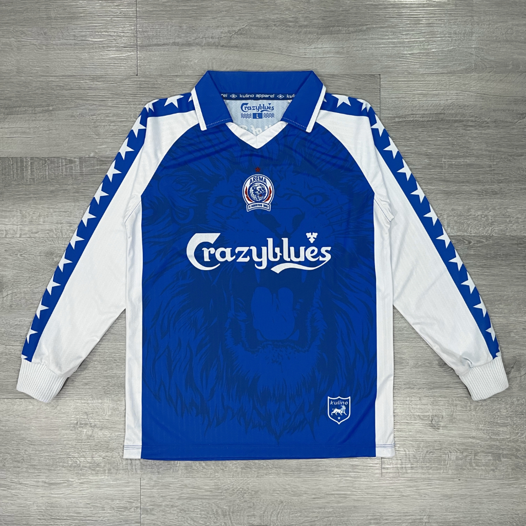 JERSEY AREMA CRAZYBLUES LONG SLEEVE | JERSEY AREMANIA | JERSEY AREMA | JERSEY RETRO AREMA