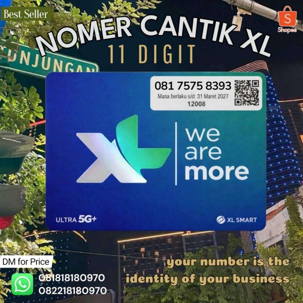 nomer cantik xl axiata 11 digit