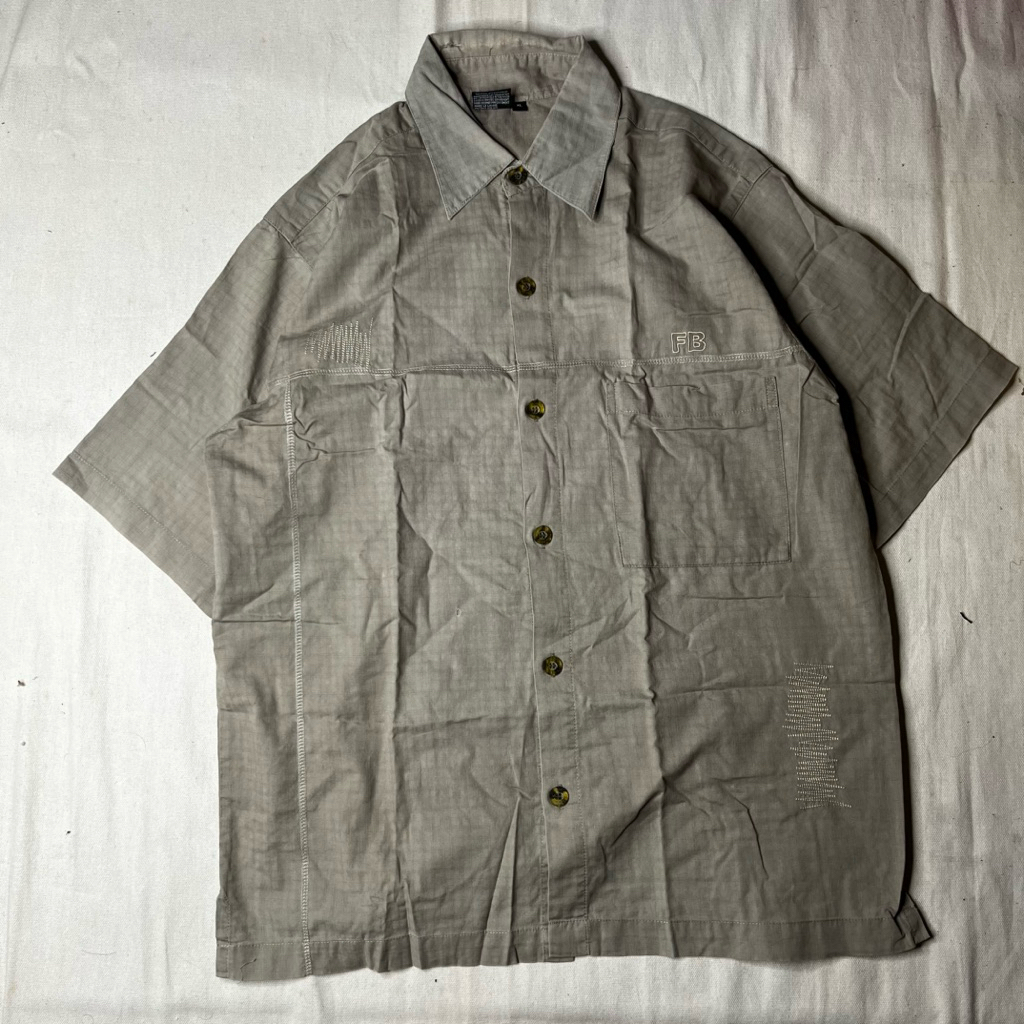KEMEJA FUBU VINTAGE HIP HOP - KEMEJA OVERSIZE