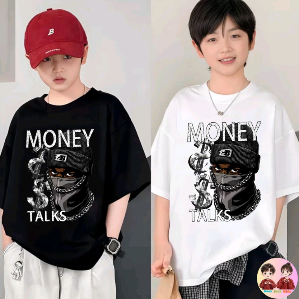 kaos Oversize anak laki laki premium branded/kaos putih anak laki laki distro/T Shirt Anak Laki Laki