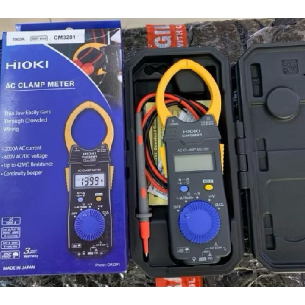 Hioki CM3281 hioki tang amper 2000A AC hioki clamp meter