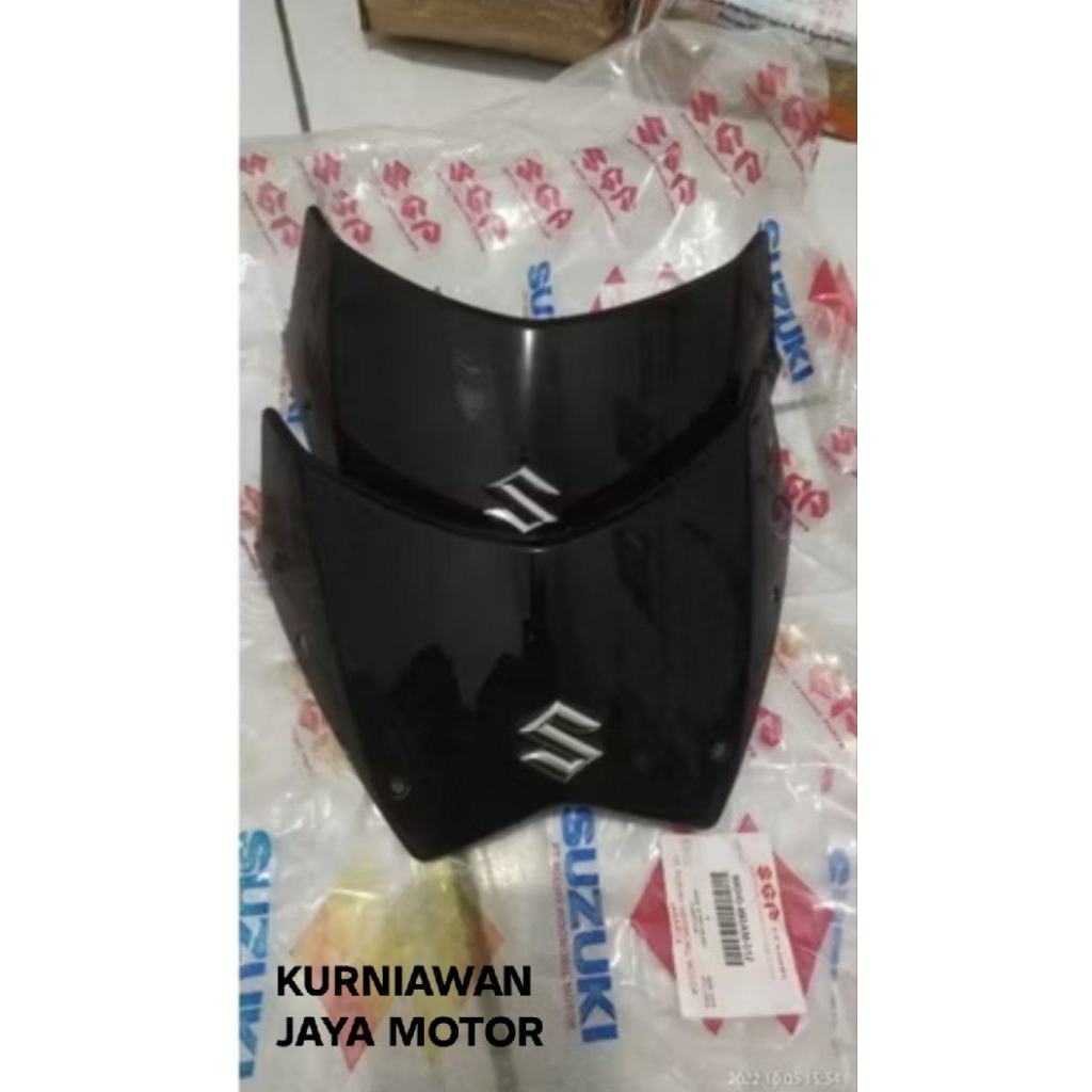 Visor whinshield suzuki satria Fu Facelift Tahun 2014 2015 Original Asli