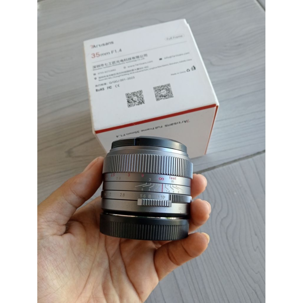 Lensa 7artisan 35mm F1.4 Mark iii for Sony Full frame