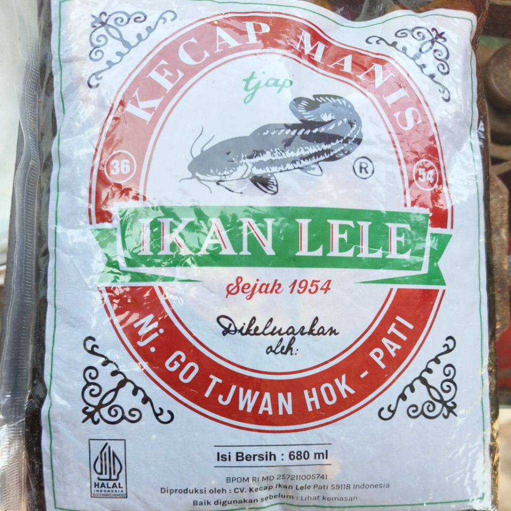 kecap lele 680ml / 1kg