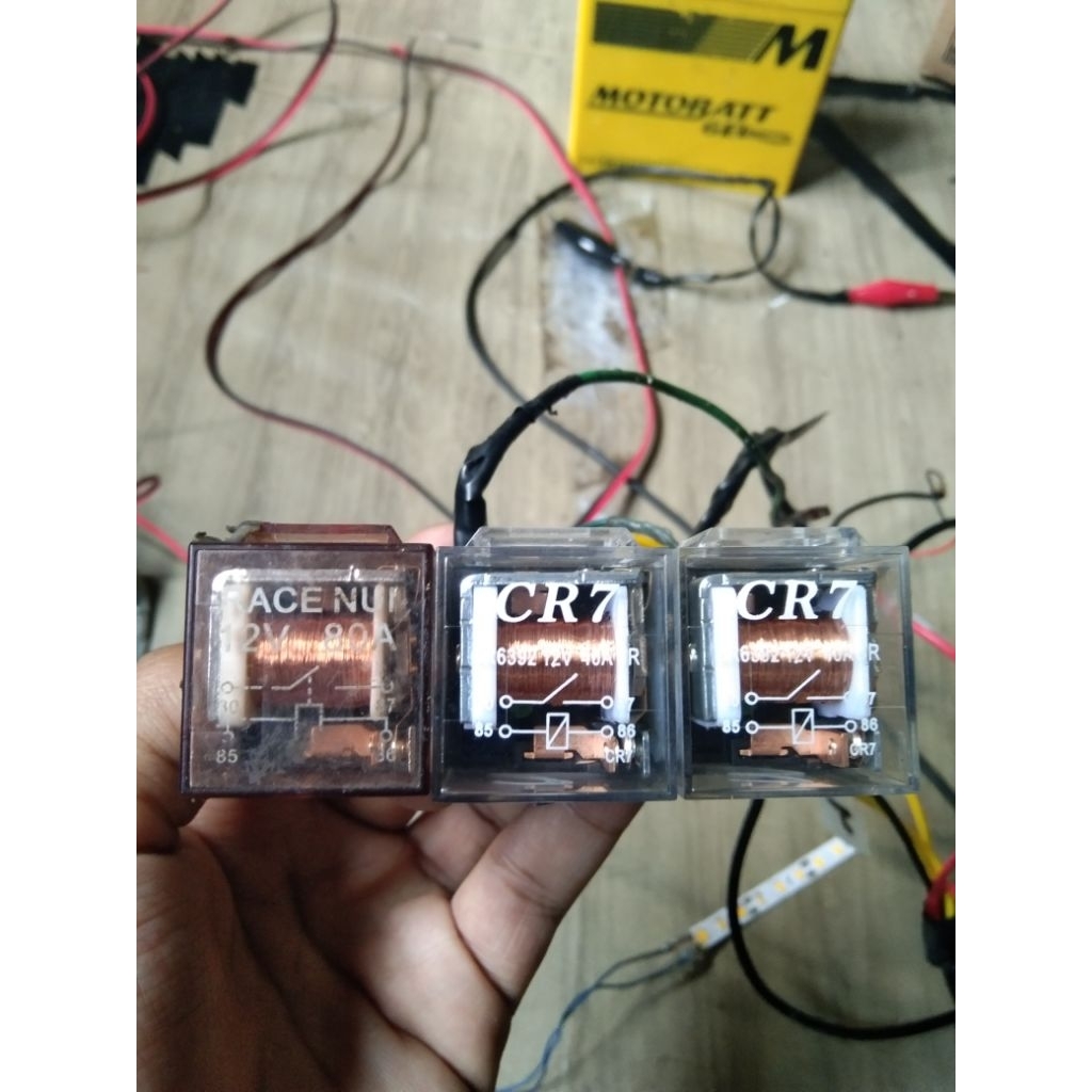 Relay Klakson Telolet 3 corong keong pnp