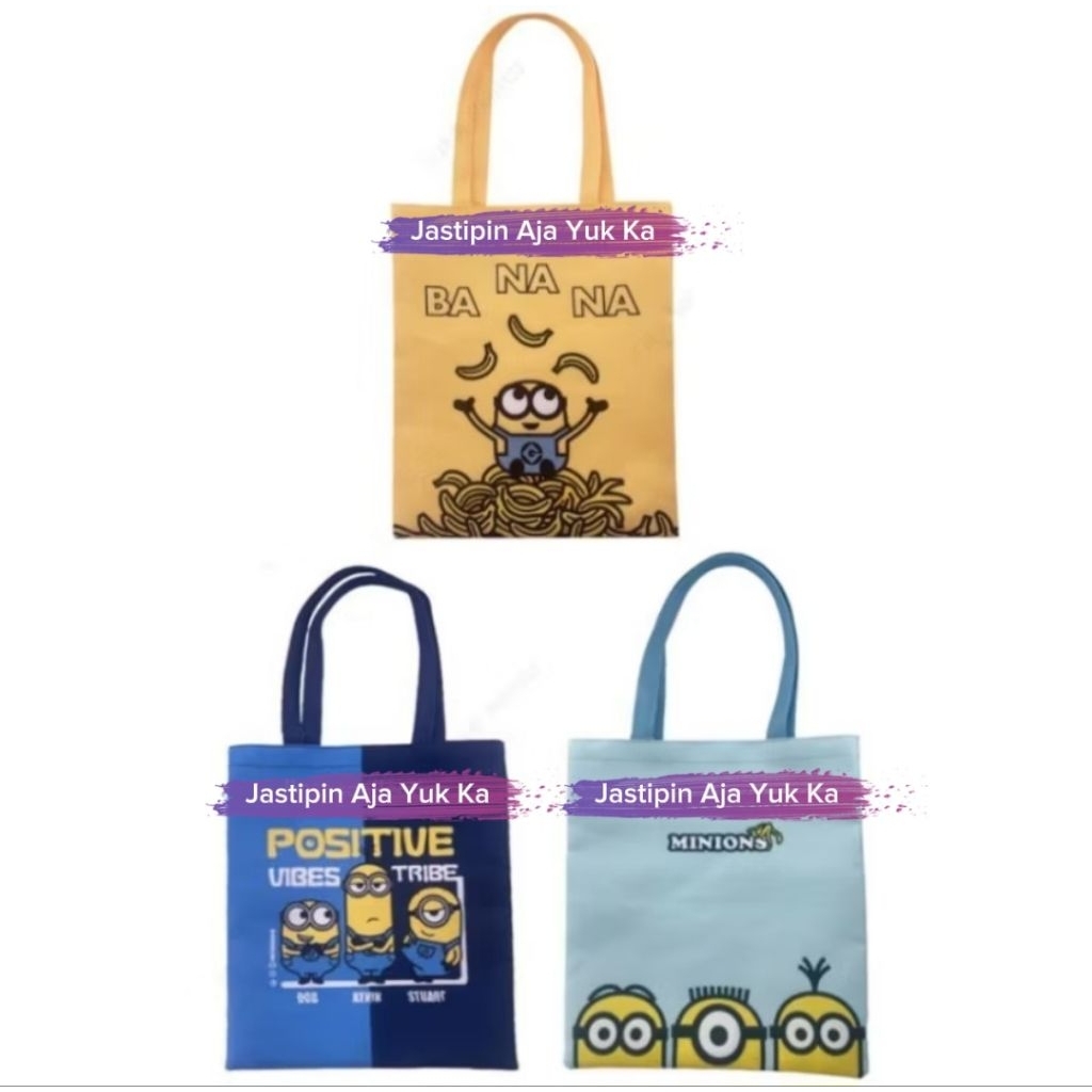 [READY] Tas MINISO - Minions Collection Shopping Bag