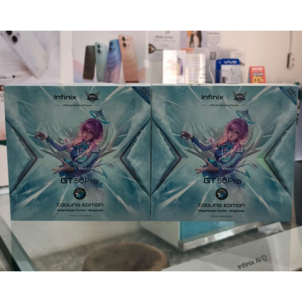Infinix GT 50 Pro 5G 12/256 - 12/512 FREE COOLER BNIB Garansi Resmi