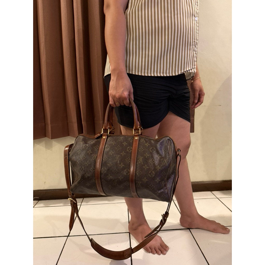 Tas LV speedy monogram 35 kulit matang