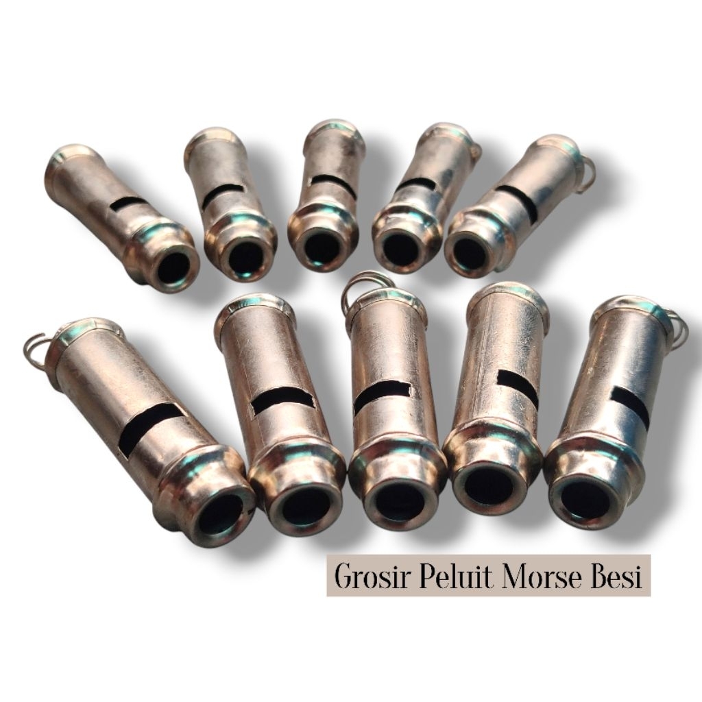 Grosir Peluit Morse Besi Peluit Pramuka Peluit Morse Stainless