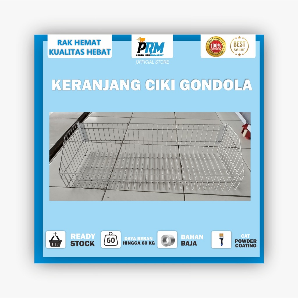 Keranjang ciki Gondola untuk MIe Snack dan lainnya Termurah se jawa tengah di pakai di  banyak minim