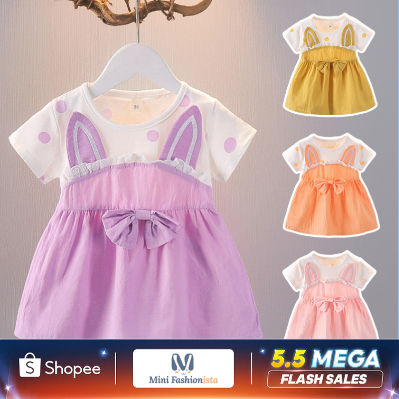 dress anak perempuan baju anak perempuan 1 tahun baju bayi perempuan dress bayi  gaun anak perempuan