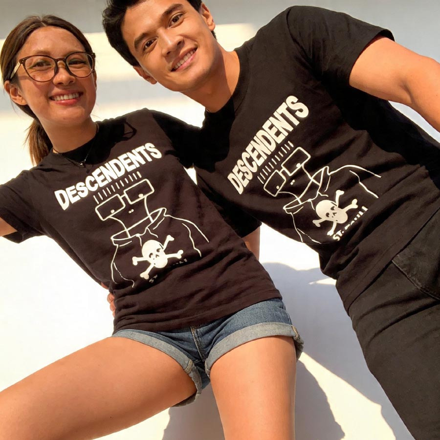 Kaos Descendents ST Pauli Tshirt 100% Cotton Casual Unisex Tees | Size S M L XL XXL 3XL 4XL