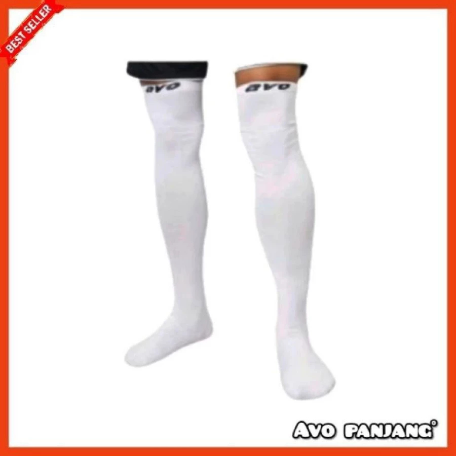 Kaos Kaki Bola Motif AVO Panjang Selutut / Kaos kaki avo bola futsal