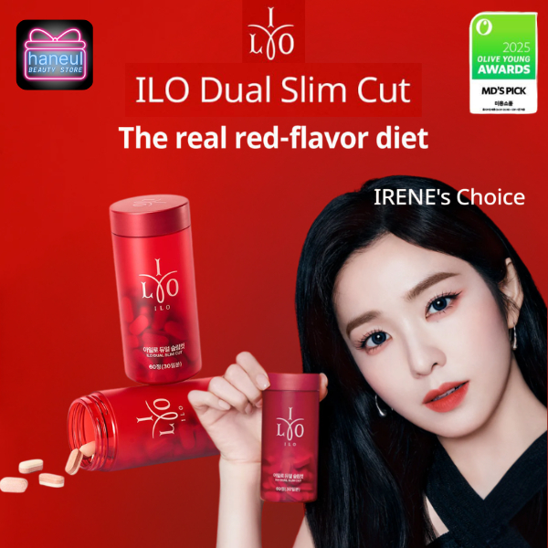 [ORI KOREA EXP2028] ILO Dual Slim Cut 30 Days 60 Capsules - Obat Diet Korea
