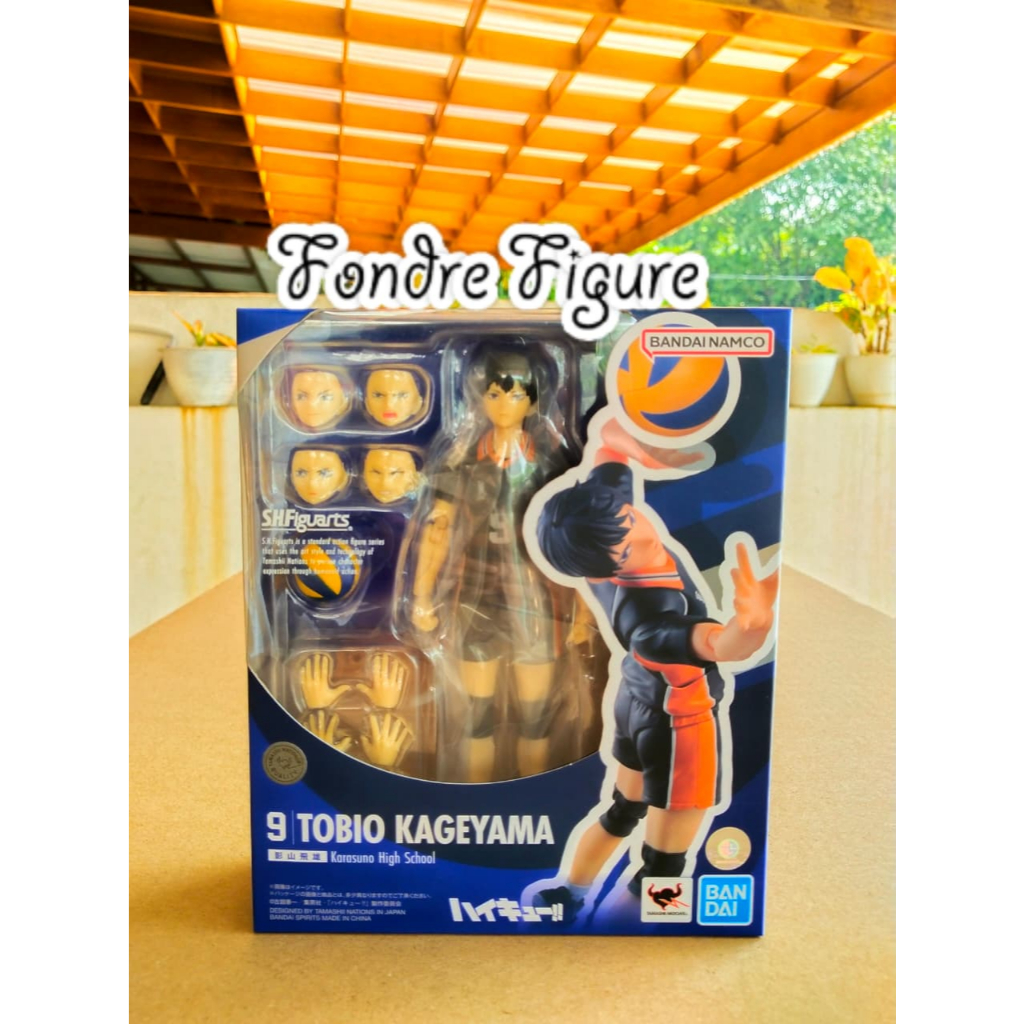ORIGINAL SHF TOBIO KAGEYAMA HAIKYU HAIKYUU BANDAI ACTION FIGURE