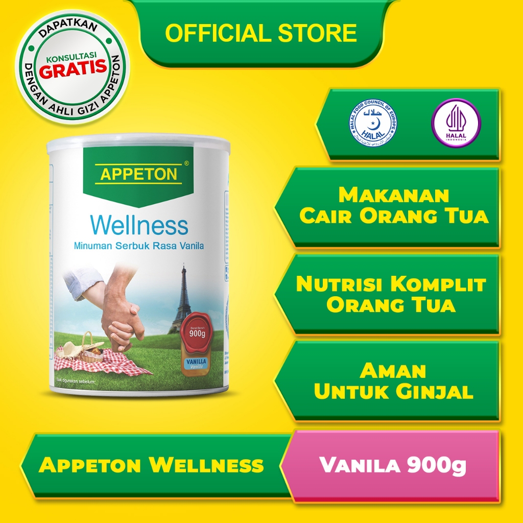 Appeton 60+ Vanilla 900gr