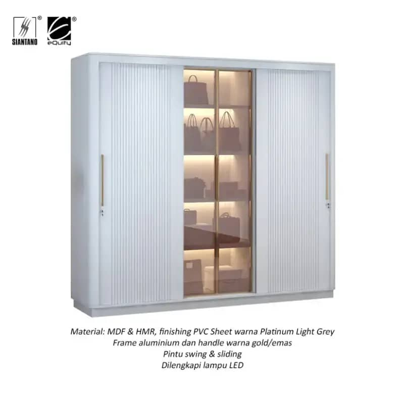 Lemari pakaian Sunrise 5DSS Equity