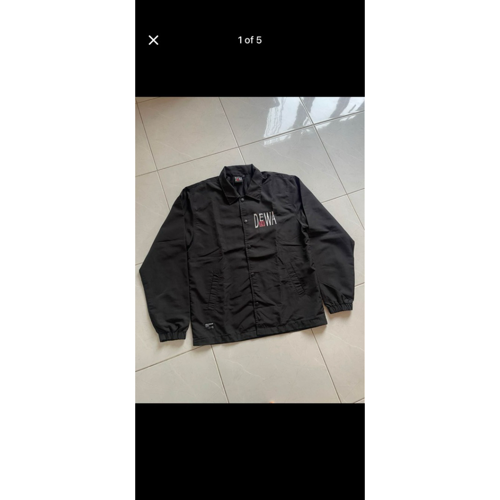 Jacket Windbreaker Official Merchandise Dewa 19 Repvblik Cinta x Proshop