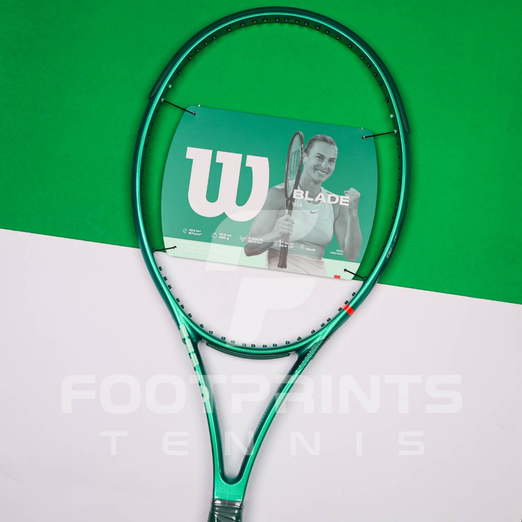 Raket Tenis Wilson Blade 104 V10 Tennis Racket Original 290 gr