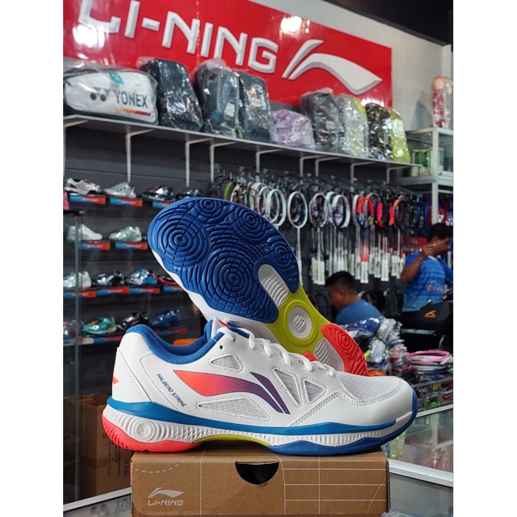 SEPATU BADMINTON LINING HALBERD STRIKE ORIGINAL 100%