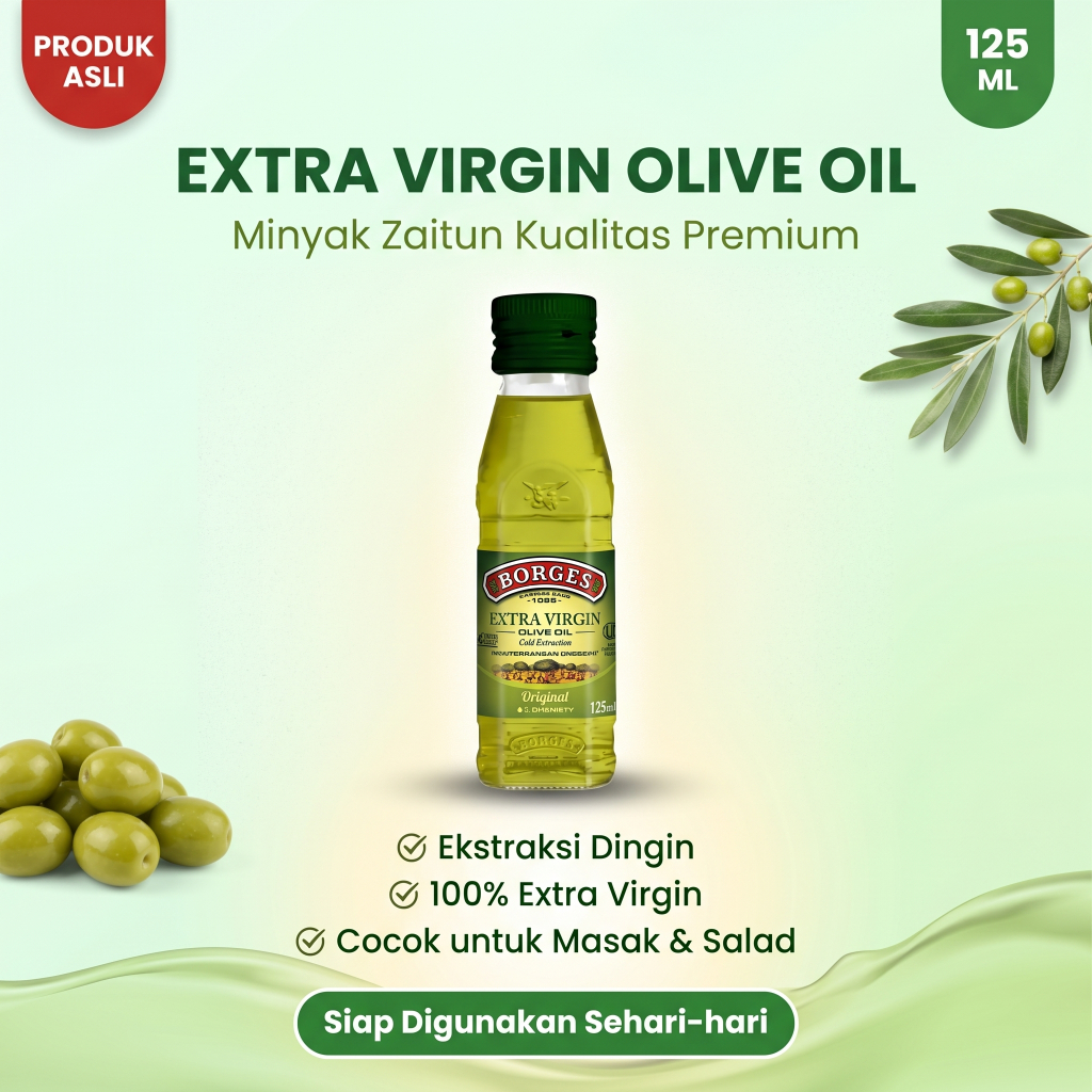 Borges Minyak Zaitun Extra Virgin Olive Oil Minyak Zaitun