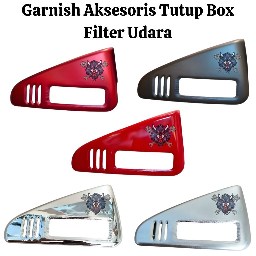Garnish Aksesoris Tutup Box Filter Udara Beat Fi eSP Beat Pop Scoopy Donat Beat Eco Street OLD K44 A
