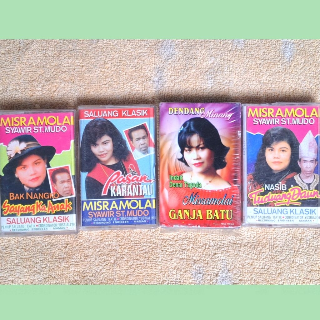Paket Kaset Minang Misramolai Saluang Klasik Dendang