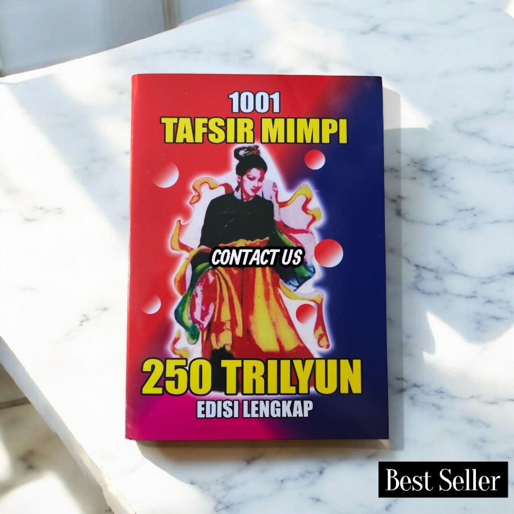 BUKU HOBI / TOGEL / KODE ALAM / 1001 TAFSIR MIMPI 250 TRILYUN EDISI LENGKAP / BARU / SEGEL