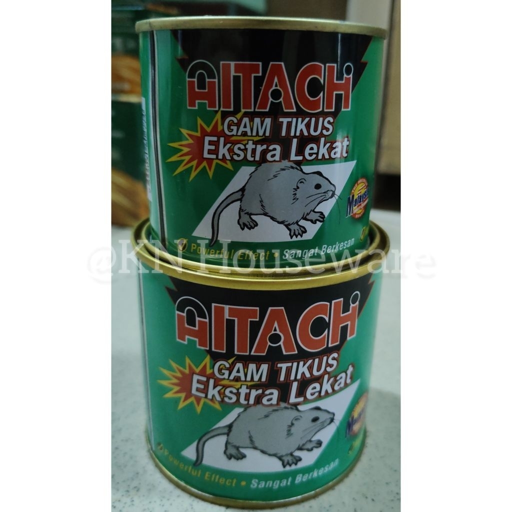 AITACH Lem Tikus Extra Kuat (Rats Glue Extra Stick)|Lem perangkap tikus | Jebakan Tikus ekstra lengk