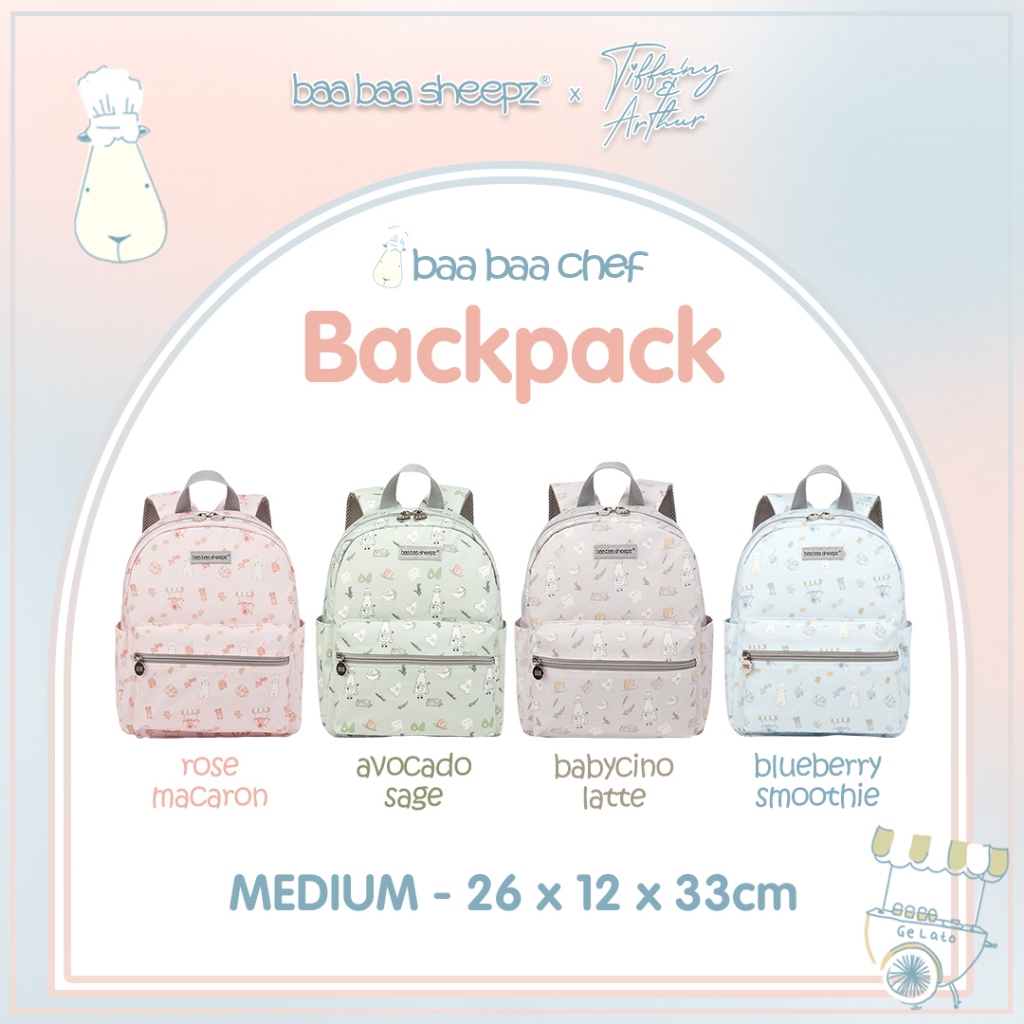 Baabaasheepz x Tiffany Backpack Chef Baa Baa
