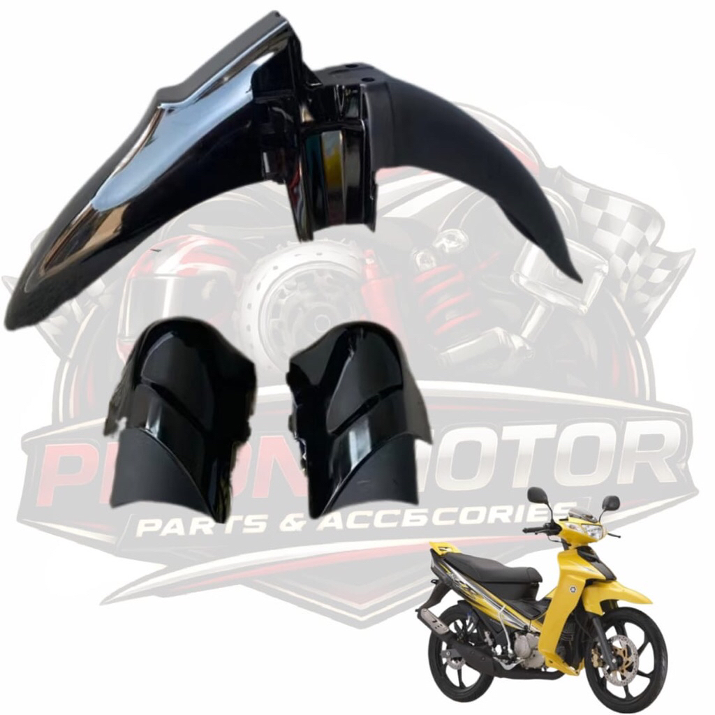Judul: Spakbor Depan Yamaha 125Z Set Lengkap | Spakbor Depan 125Z Original Look | Cover Fender Yamah
