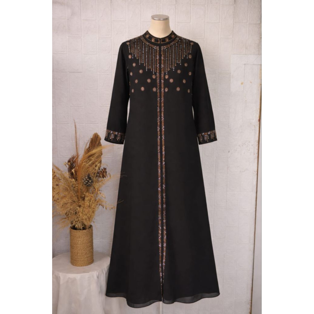ZURA ABAYA DEWASA/ABAYA CERUTY BABYDOLL/ABAYA PAYET