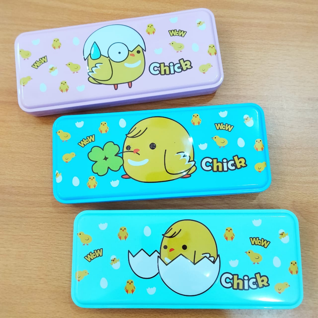 Pensil Case Kaleng B-665/Pencil Case Kaleng