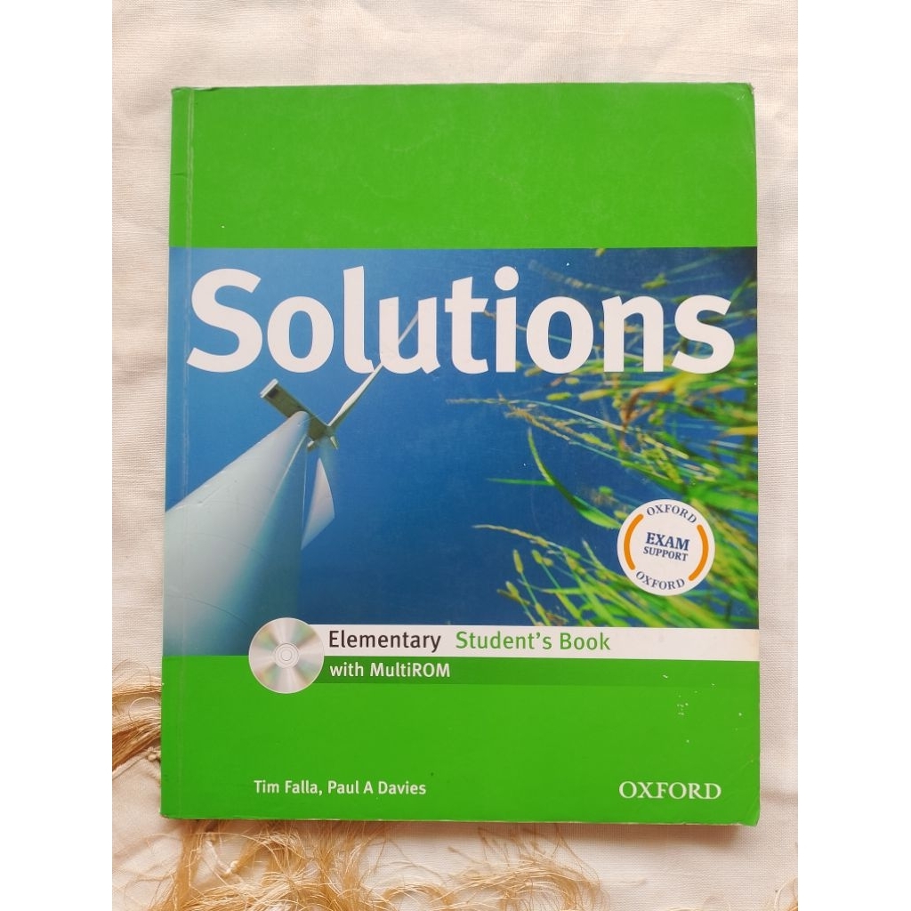 BUKU EDUCATION - SOLUTIONS Elementary Studen's book original