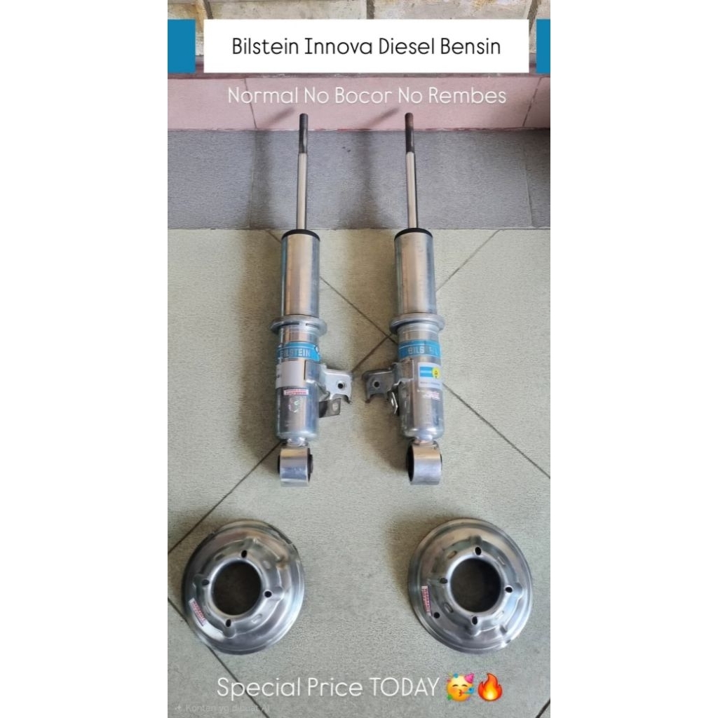 Shockbreaker Shock Bilstein B4 Silver Series Original Made in Germany PnP Innova Old/ GrandNew/ Rebo