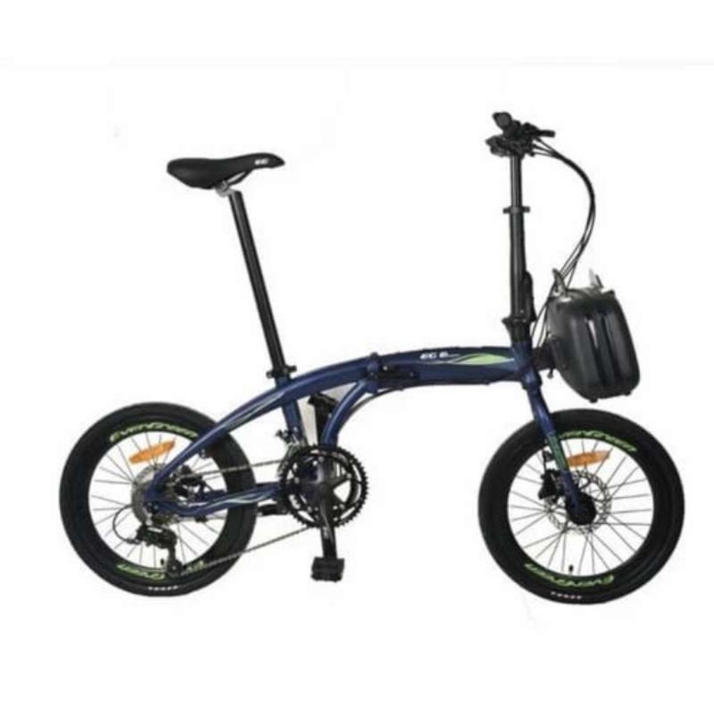 SEPEDA LIPAT EVERGREEN 20 INCH EG8 ALLOY Shifter
