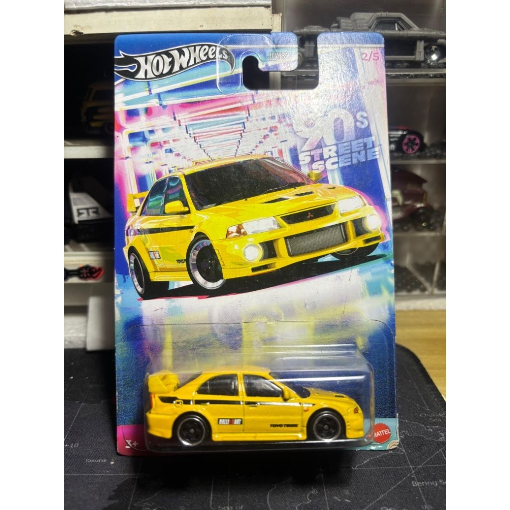 Hot Wheels Mitsubishi Lancer Evolution VI 90s Street Scene