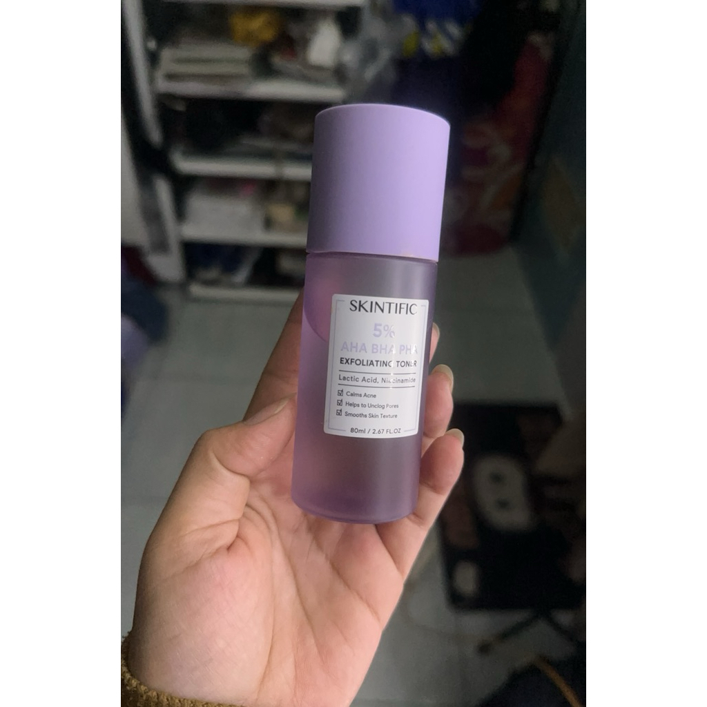 Skintific aha bha pha exfoliating toner