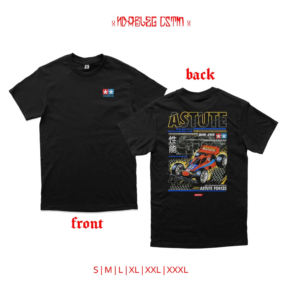 Kaos tamiya astute tshirt tamiya combed 24s