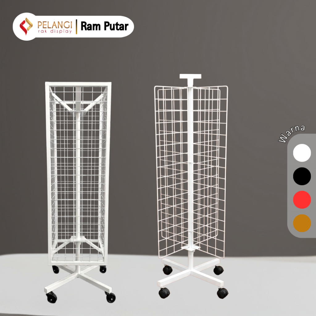 RAK DISPLAY PUTAR / RAK DISPLAY AKSESORIS PUTAR / RAM PUTAR / RAM AKSESORIS