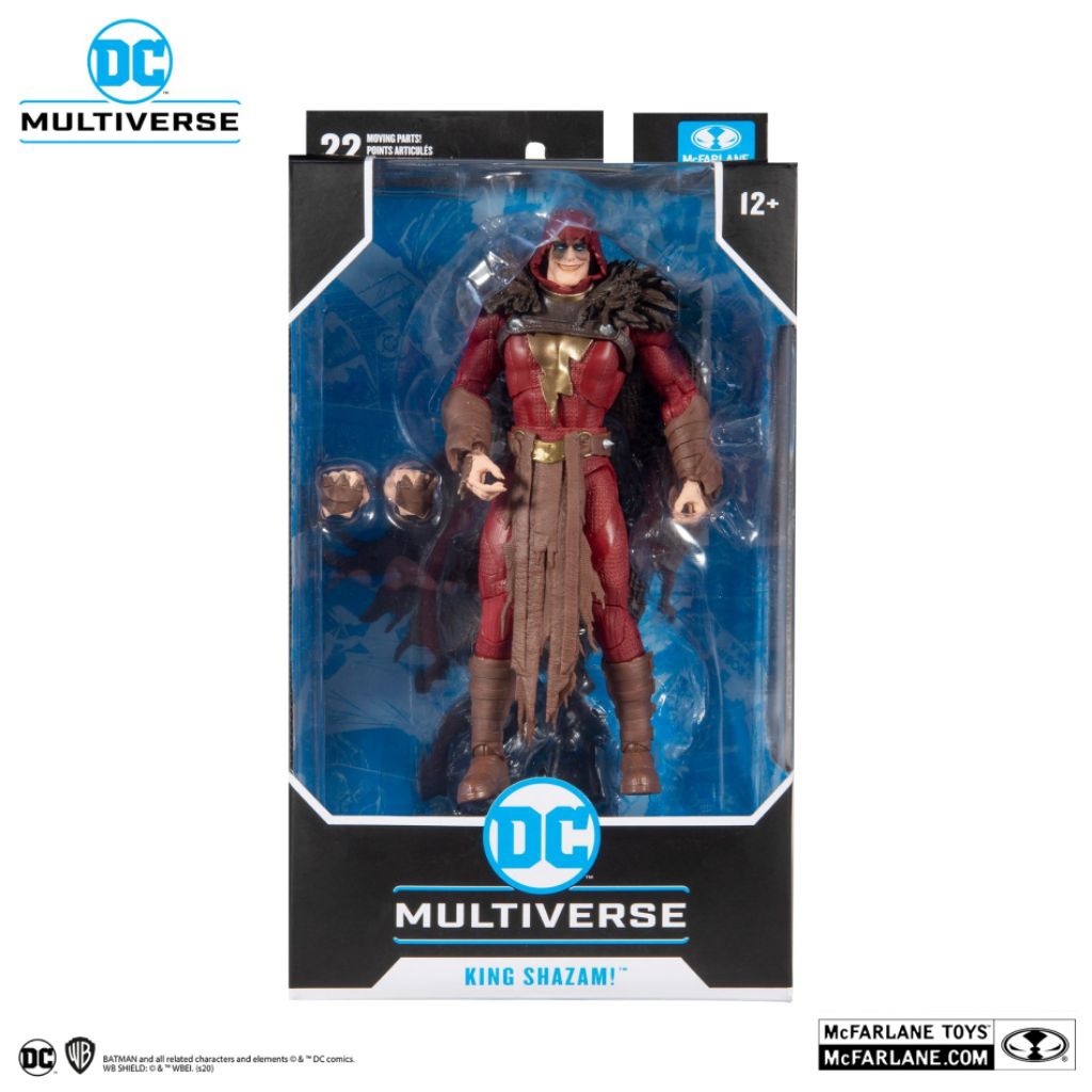 MCFARLANE TOYS DC MULTIVERSE KING SHAZAM ACTION FIGURE ORIGINAL