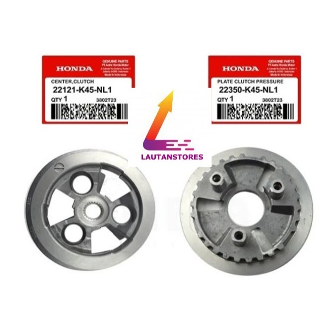 22350-K45-NL1 22121-K45-NL1 RUMAH KOPLING KAKI 3 + LAWAN CBR150 LED K45R 2021-2023