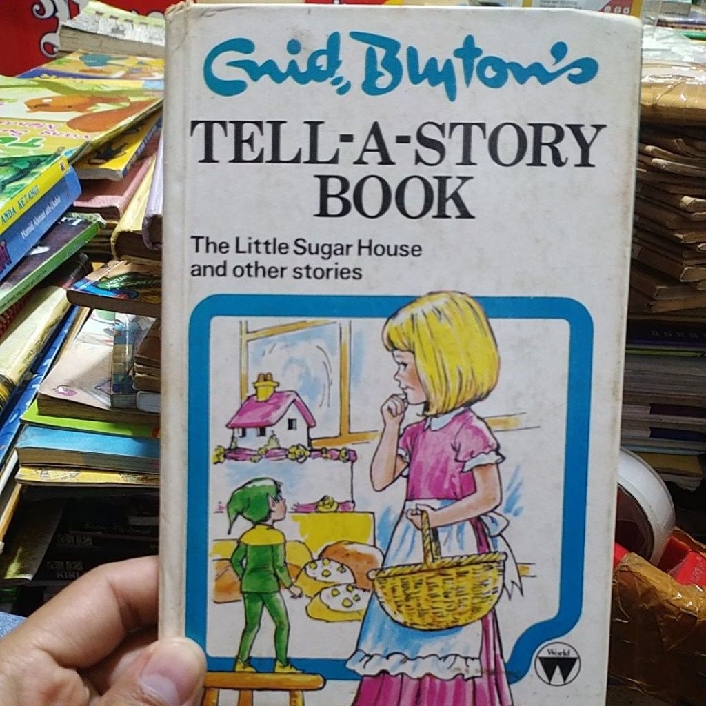buku novel import enid blyton tell a story book hardcover original