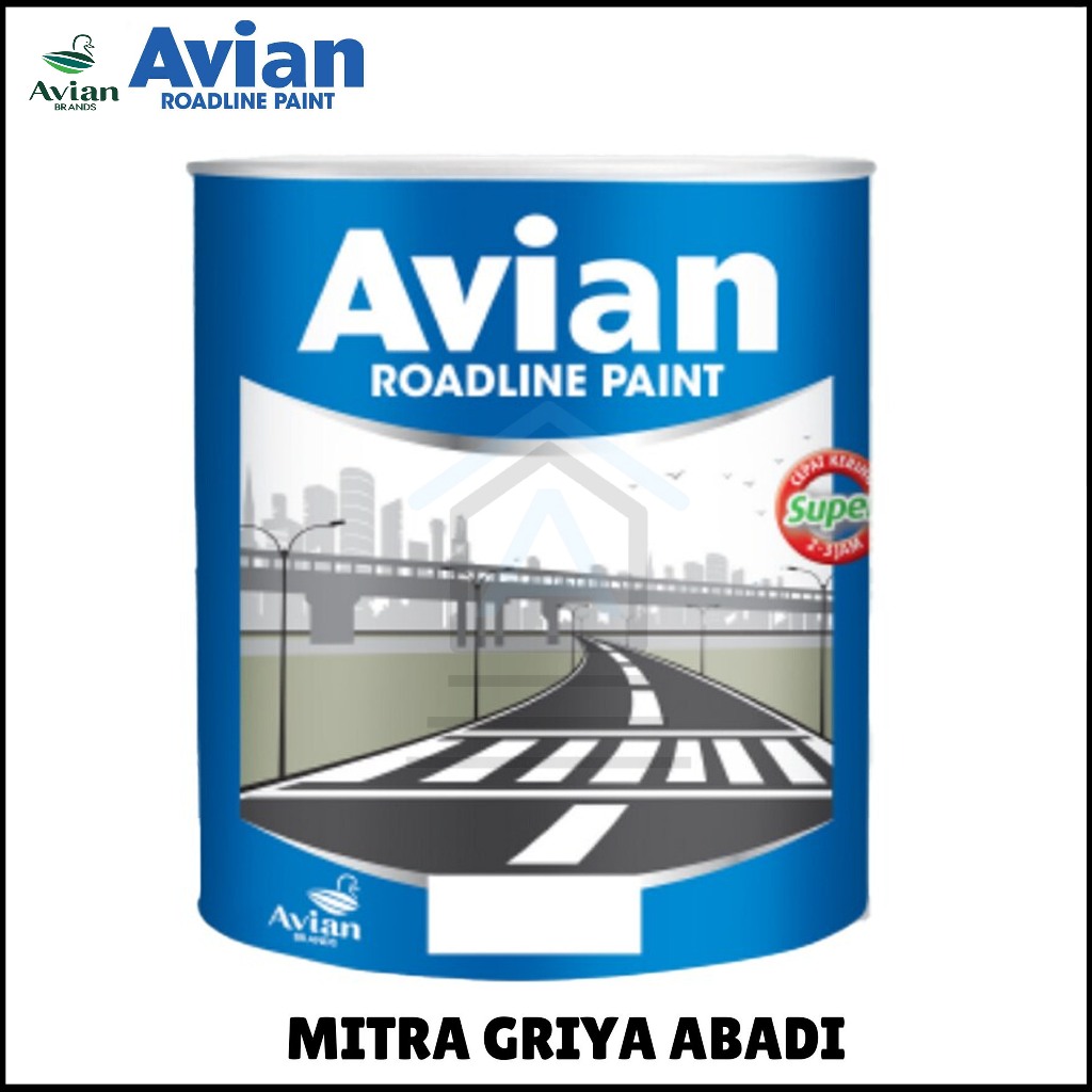 Cat Marka Jalan Avian Road Line Paint Kemasan 1 Kg / AVIAN BRANDS