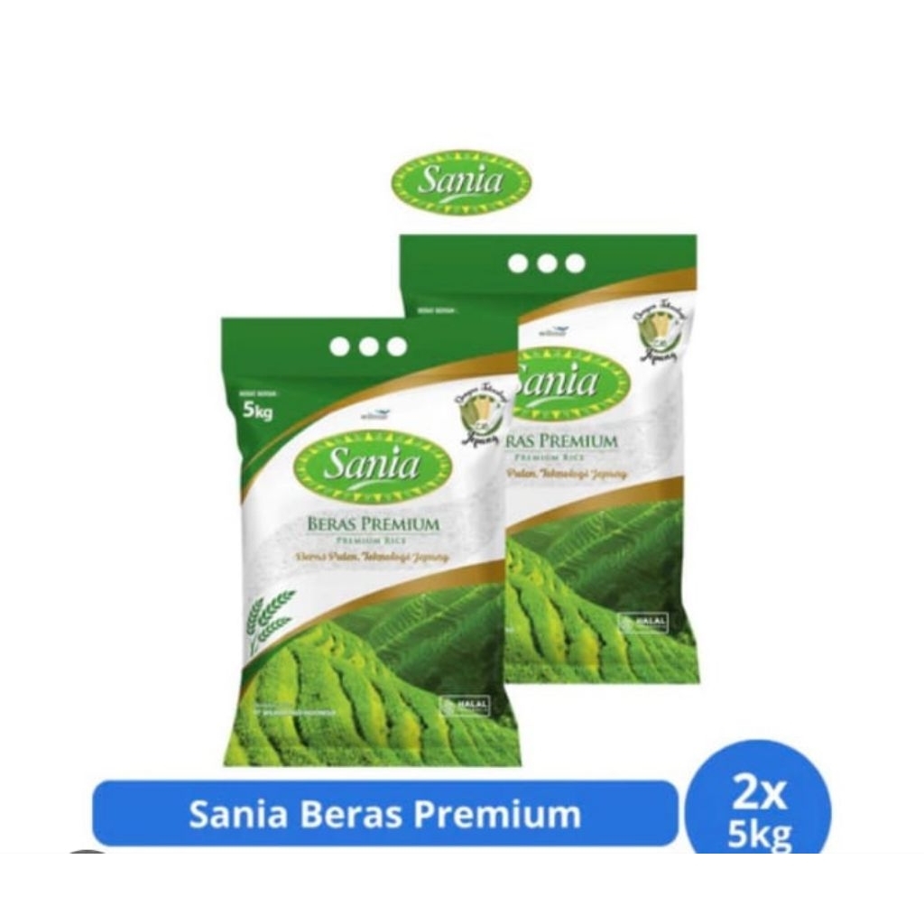 [INSTAN] BERAS SANIA 10KG- ORIGINAL 100%