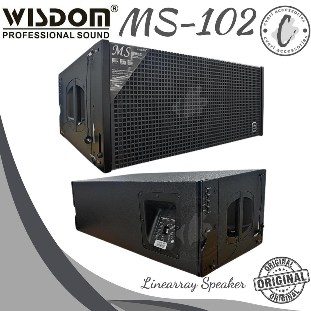 (JUAL 1 BUAH) Wisdom MS-102 / MS102 Speaker 10″ Speaker Line Array Pasif Original