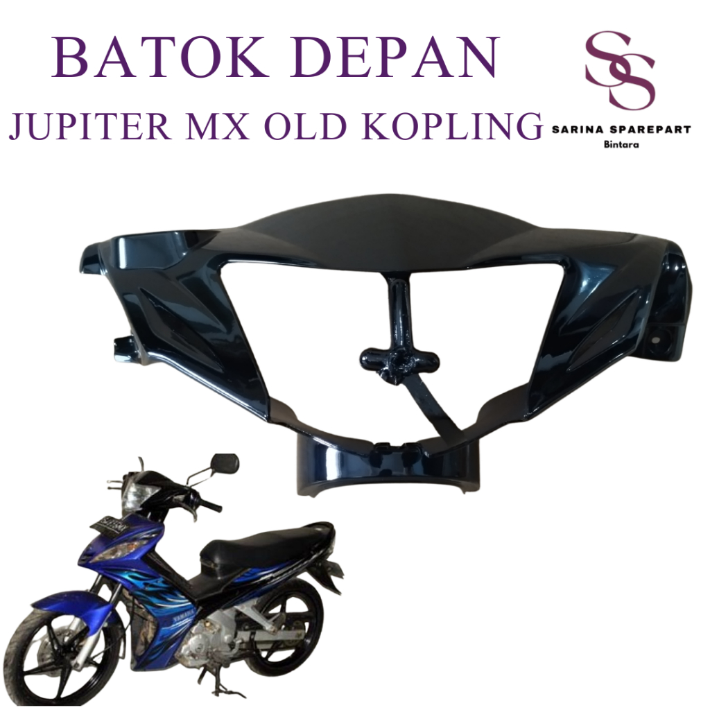 Batok Lampu Depan Yamaha Jupiter MX 135 Old Kopling Batok Depan Jupiter MX Old Kopling Hitam Narita